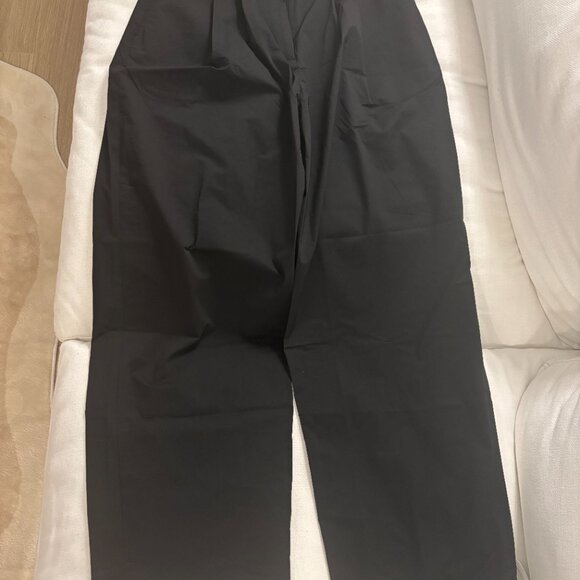 NWT Reformation Danielle Oversized Pant Black - Size 0 - Picture 2 of 7
